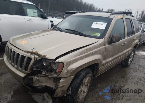 2001 Jeep Grand Cherokee Limited из США, поврежденный, VIN 1J4GW58S21C713850